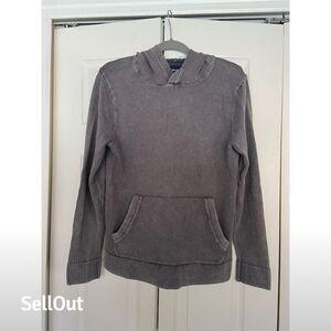 Abercrombie & Fitch Men's Gray Pullover Hoodie Size M Standard Casual Sweater